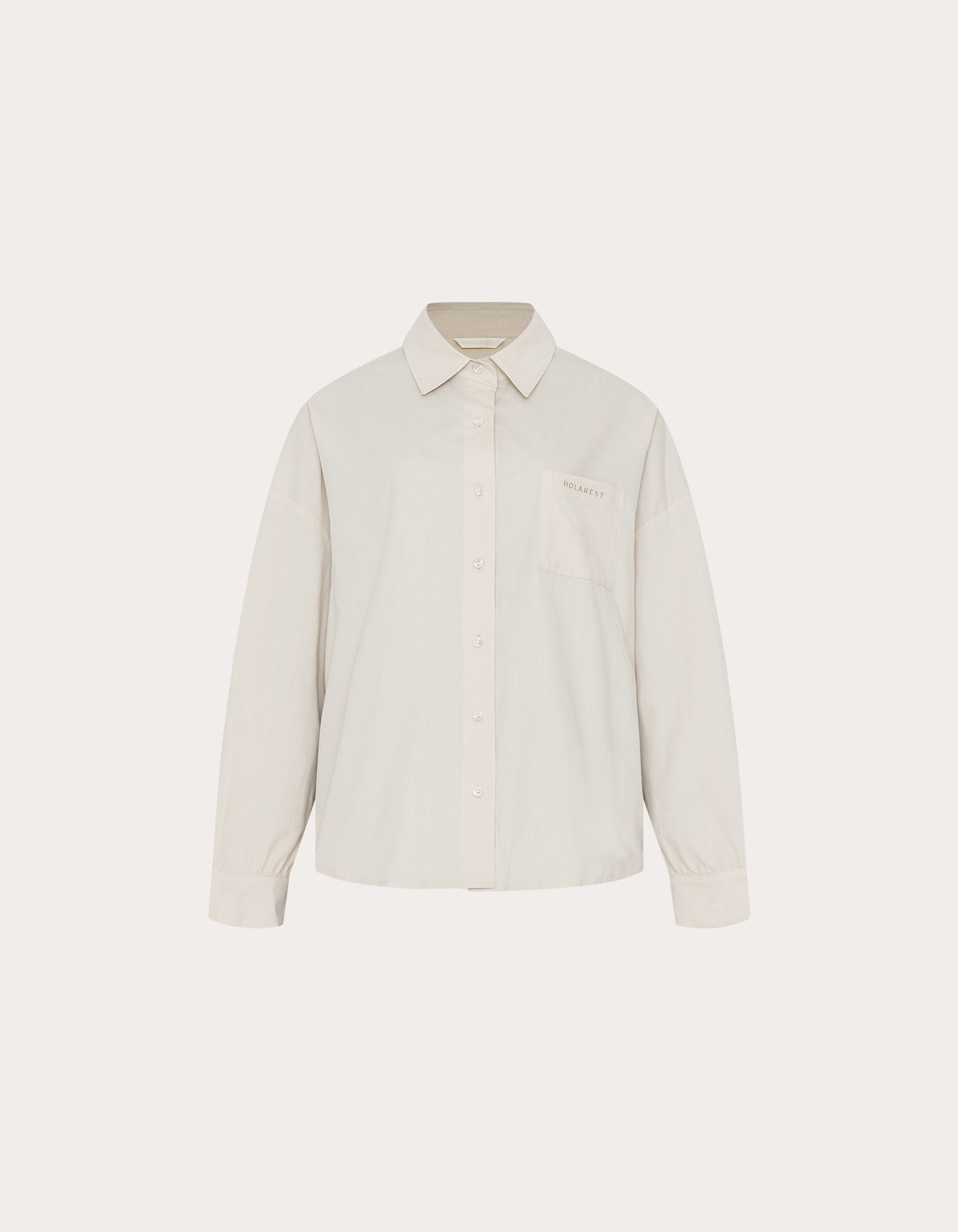 Natural cotton shirt (Soft Beige)